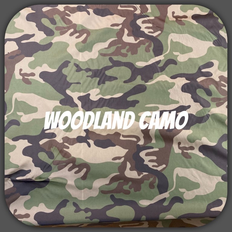 1.7 oz/yd Woodland Camo Waterproof Ripstop Nylon 61″ – Little Shop of  Hammocks